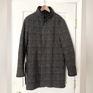 Zara tweed peacoat